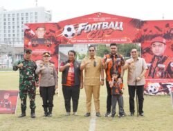 Turnamen Football Cup Hut ke-67 Pemuda Pancasila Dibuka, Rico Waaa Dan Wong Chun Sen Hadir