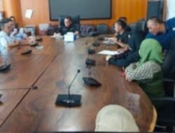 Warga Jalan Seroja Datangi Komisi 4 DPRD Medan Keberatan Pendirian Tembok
