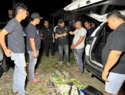 Tabrak Mobil Pelaku, Satres Narkoba Polrestabes Medan Gagalkan 24 Kilogram Sabu Ke Palembang