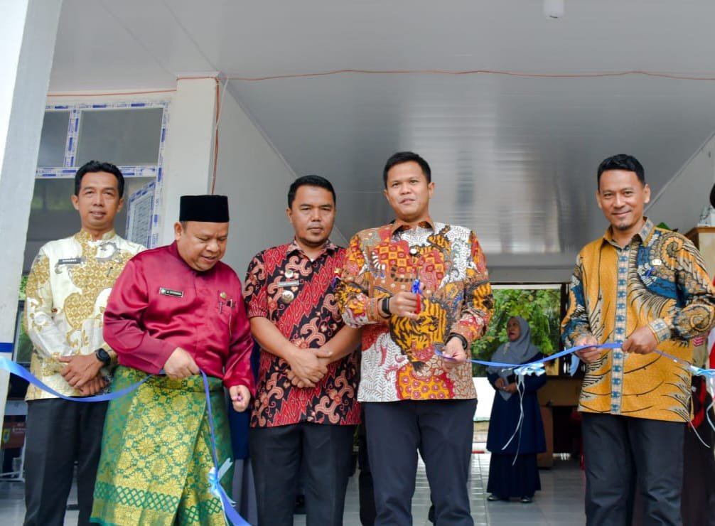 Wabup Adlin Resmikan Revitalisasi SMPN 1 Pegajahan, 7 Ruang Kelas Dibangun
