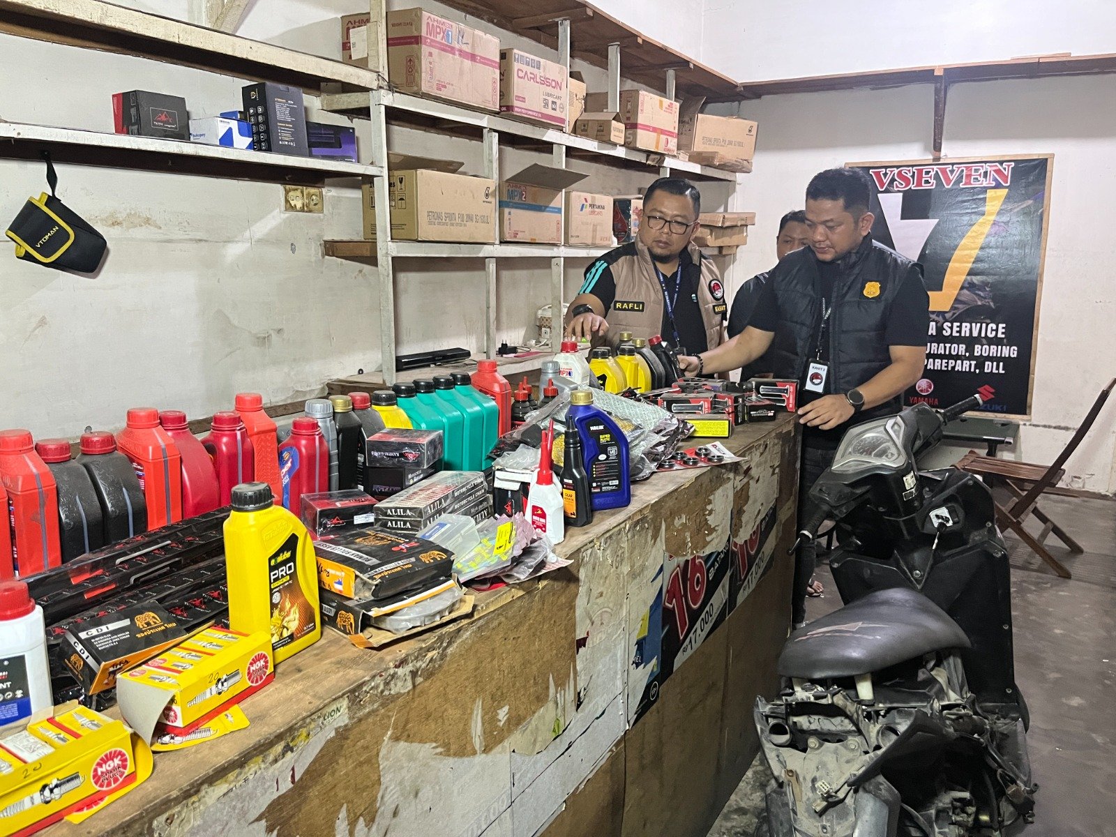 Polisi Gerebek Gudang Penyimpanan 1.152 Vape Narkoba di Bandar Setia, Kecamatan Percut