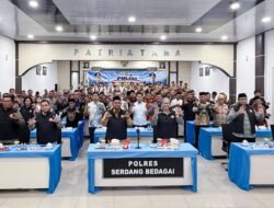 Bupati Sergai Dukung Deklarasi Sumut Tolak Narkoba