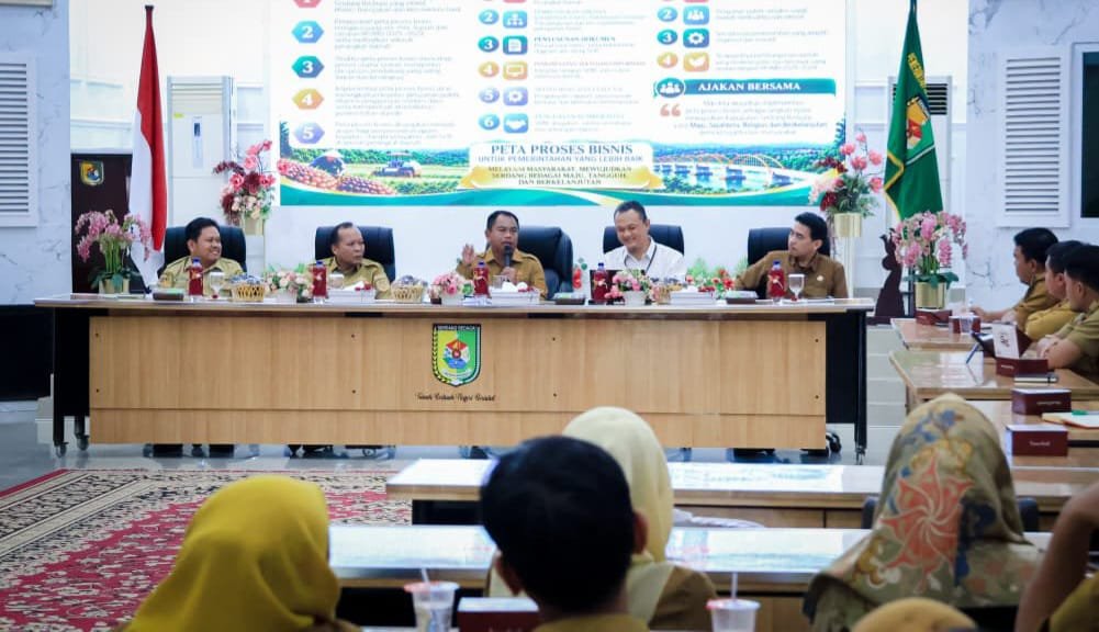 Bupati Sergai Minta Peta Proses Bisnis Jadi Acuan Kerja