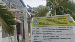 Diduga Abaikan K3,Proyek Revitalisasi Sekolah SMKN 2 Kisaran Jadi Sorotan Publik