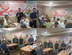 Silahturahmi Lewat Domino, Koordinator Wartawan DPRD Medan Gelar Sumpah Pemuda Cup 2