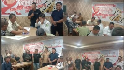 Silahturahmi Lewat Domino, Koordinator Wartawan DPRD Medan Gelar Sumpah Pemuda Cup 2